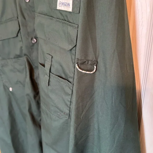 Magellan Outdoors Green Lightweight Shirt Jacket - Picture 3 of 5